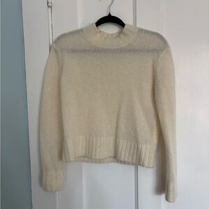 Everlane Cream Women's Crewneck Sweater